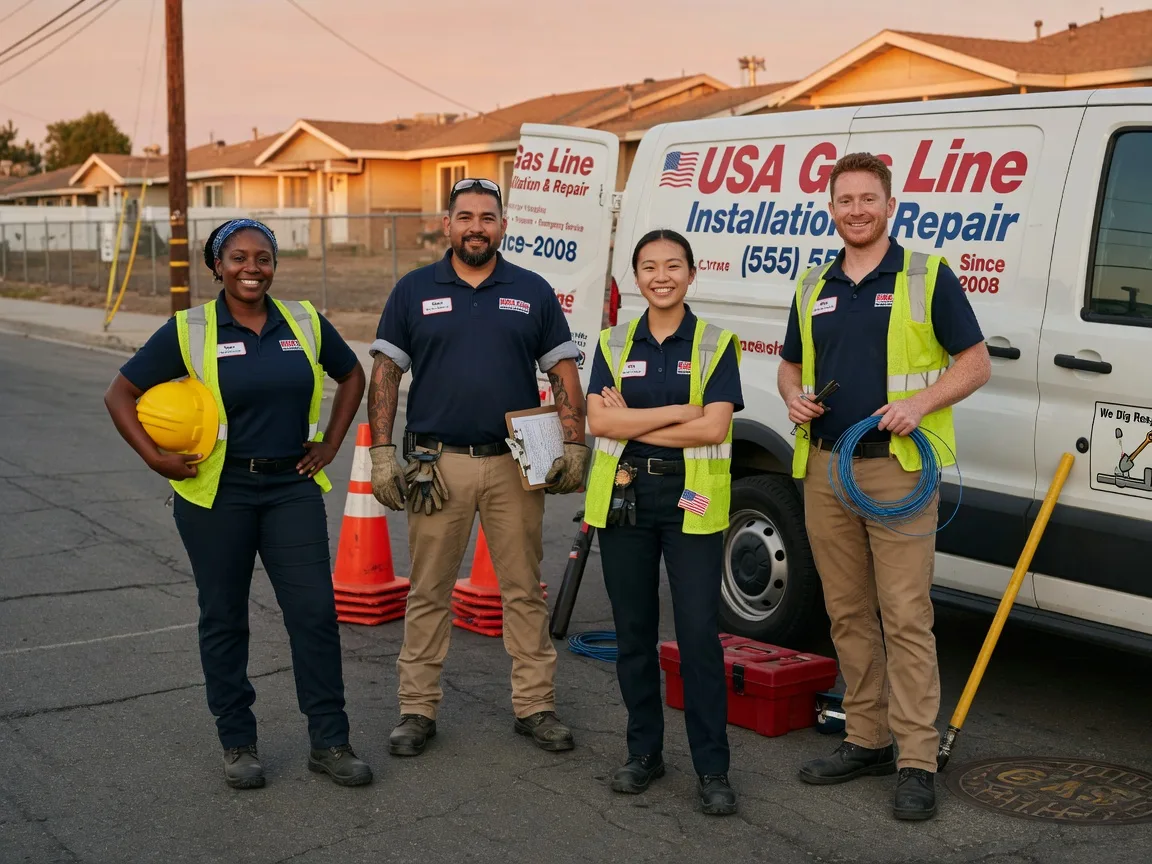 Gas Line Installation company in Terral, OK